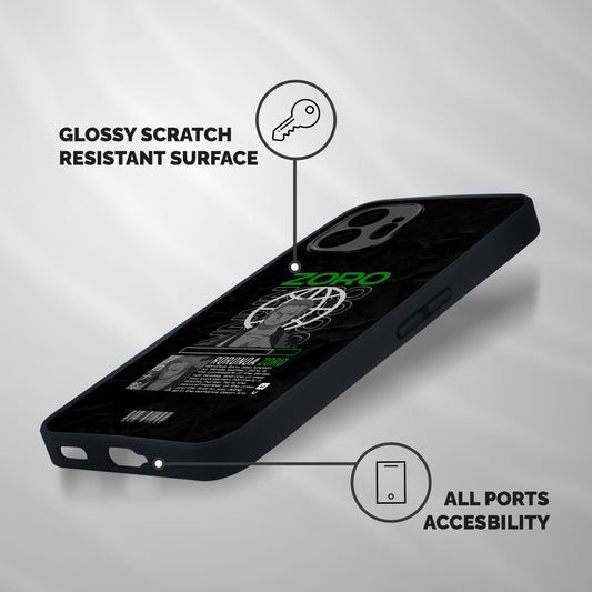 Roronoa Zoro Shockproof Hybrid Protection (Metal + TPU) Back Case Cover