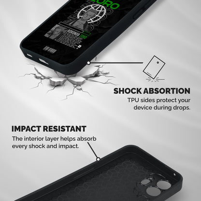 Roronoa Zoro Shockproof Hybrid Protection (Metal + TPU) Back Case Cover