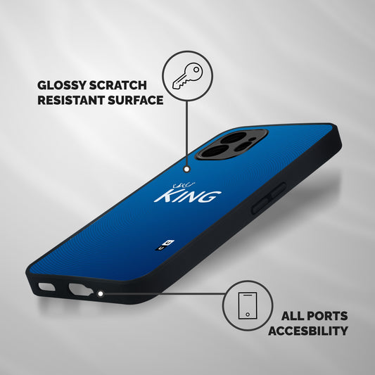 Royal King Shockproof Hybrid Protection (Metal + TPU) Back Case Cover