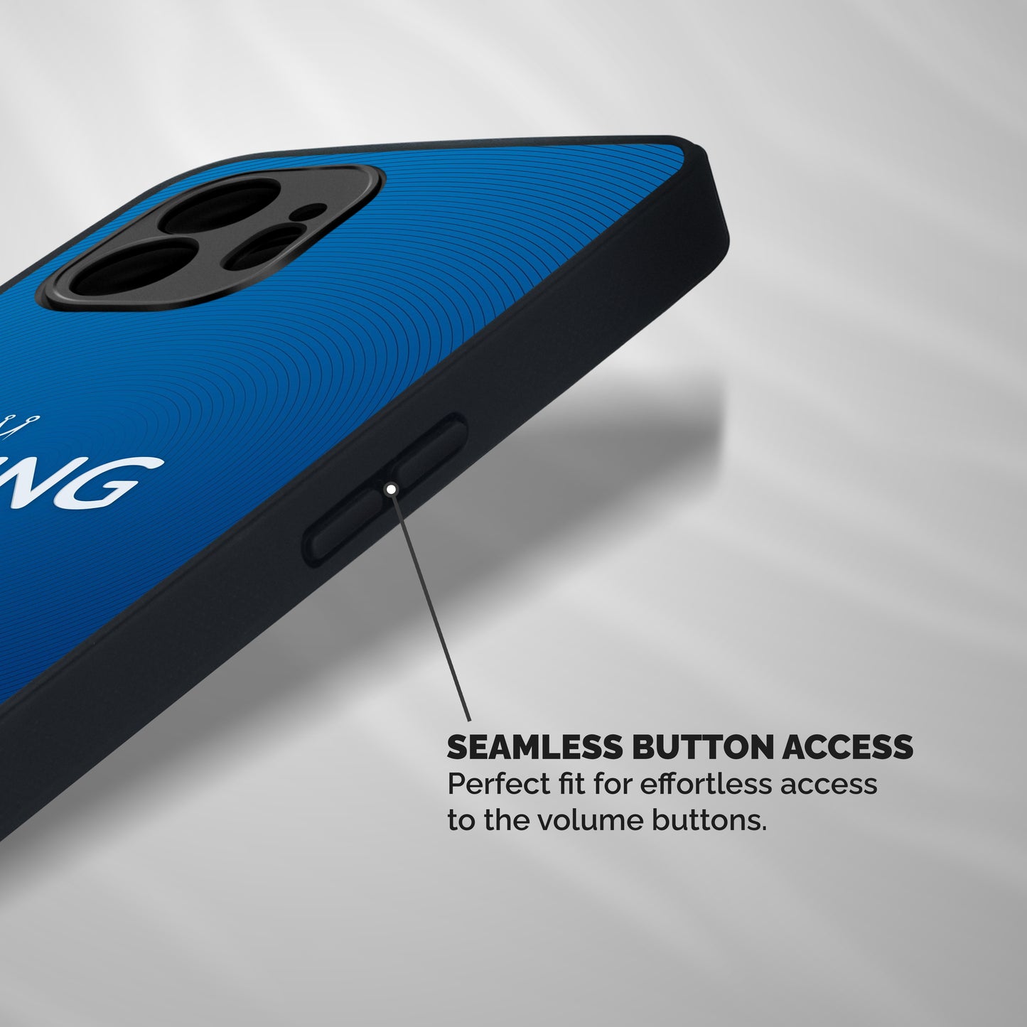 Royal King Shockproof Hybrid Protection (Metal + TPU) Back Case Cover