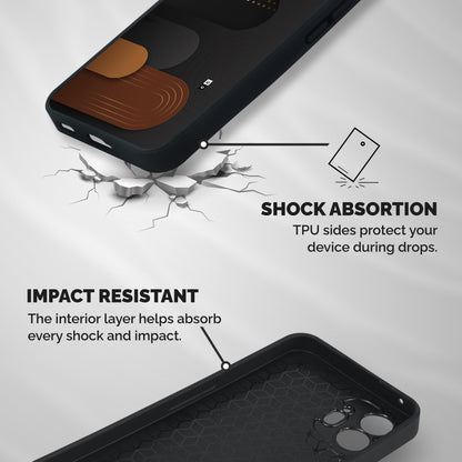 Royal Shades Shockproof Hybrid Protection (Metal + TPU) Back Case Cover