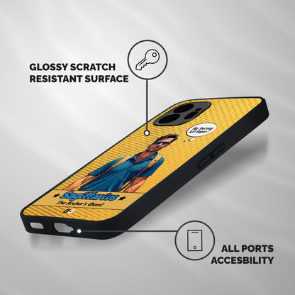 Sagittarius Quest Shockproof Hybrid Protection (Metal + TPU) Back Case Cover