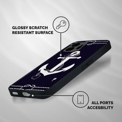 Sail Anchor Shockproof Hybrid Protection (Metal + TPU) Back Case Cover