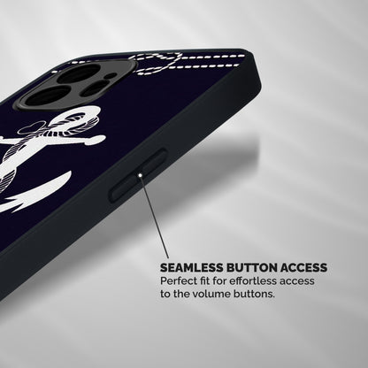 Sail Anchor Shockproof Hybrid Protection (Metal + TPU) Back Case Cover
