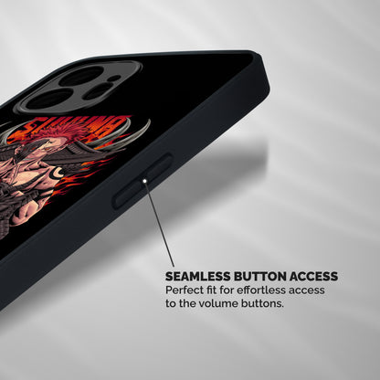 Sakuna King Shockproof Hybrid Protection (Metal + TPU) Back Case Cover