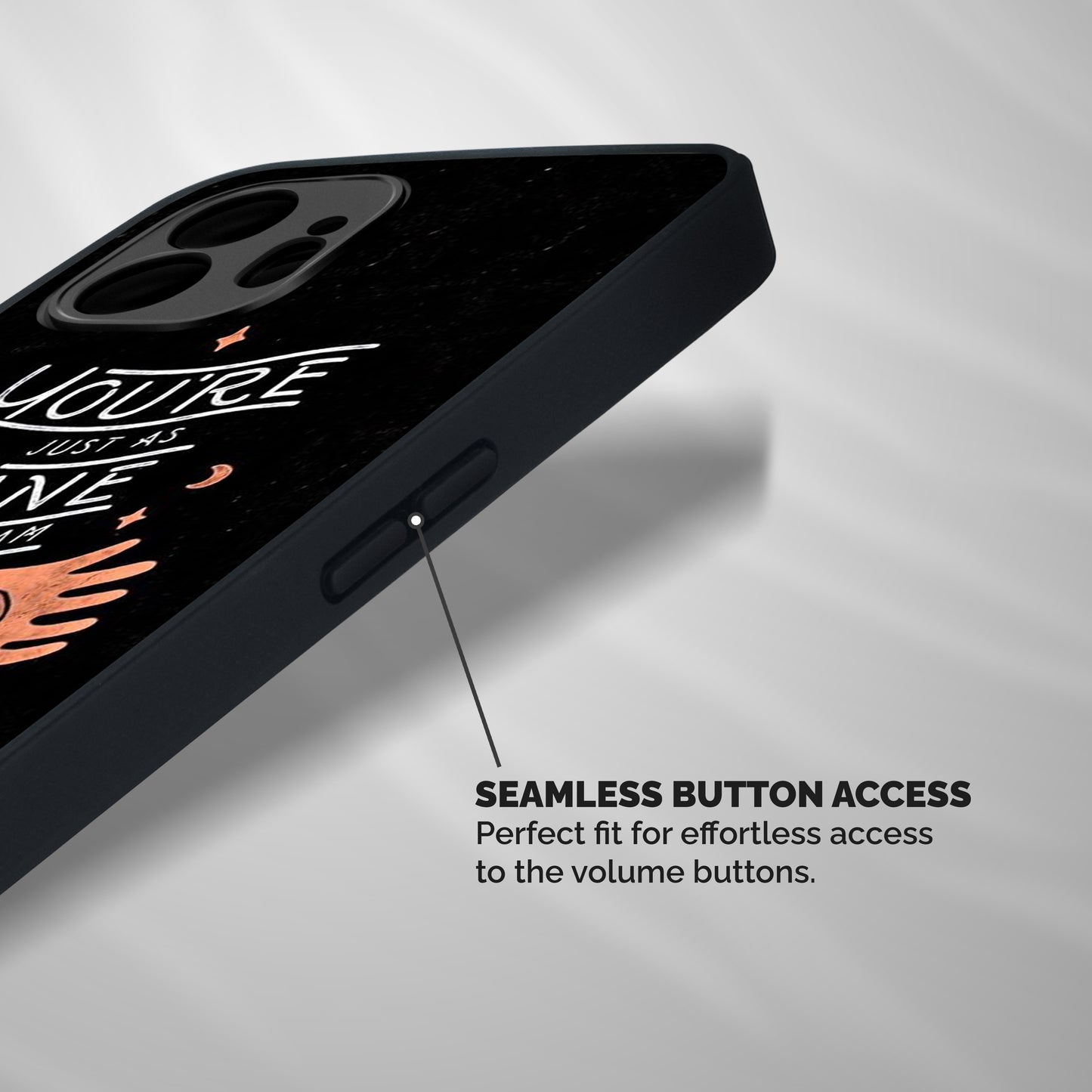 Sane As I Shockproof Hybrid Protection (Metal + TPU) Back Case Cover