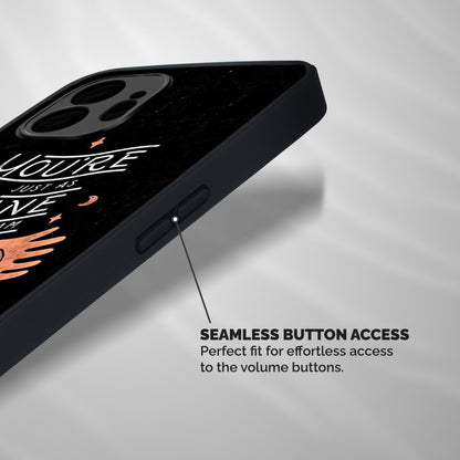 Sane As I Shockproof Hybrid Protection (Metal + TPU) Back Case Cover
