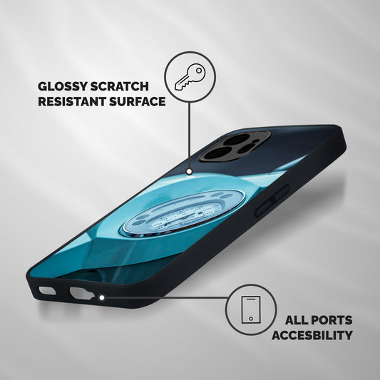 Scooter Meter Shockproof Hybrid Protection (Metal + TPU) Back Case Cover