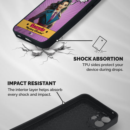 Scorpio Mystery Shockproof Hybrid Protection (Metal + TPU) Back Case Cover