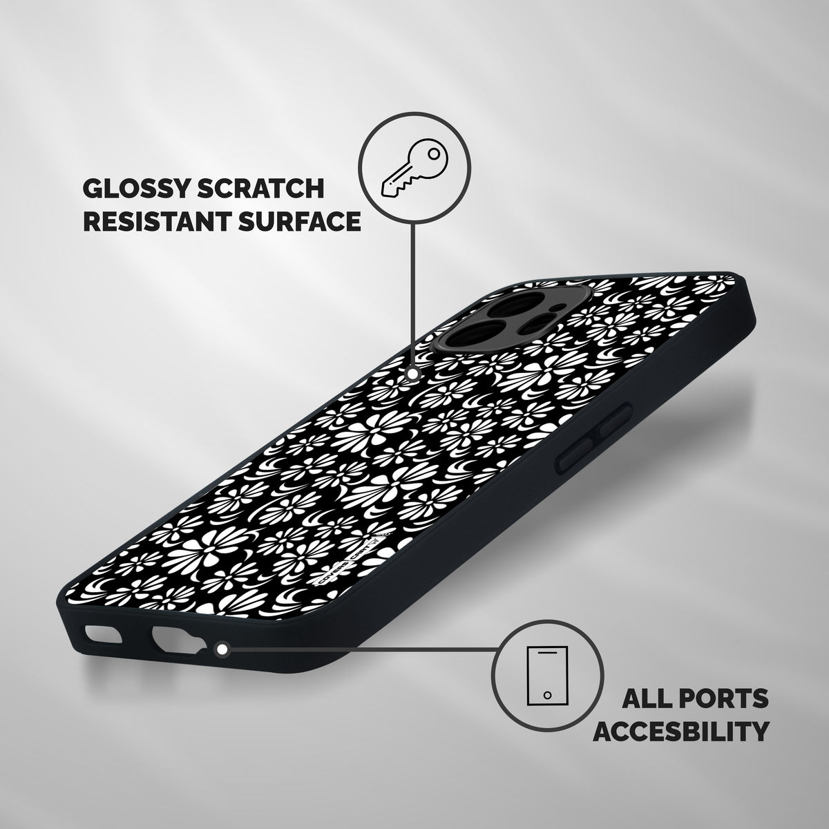Sea Shell Abstract Art Shockproof Hybrid Protection (Metal + TPU) Back Case Cover