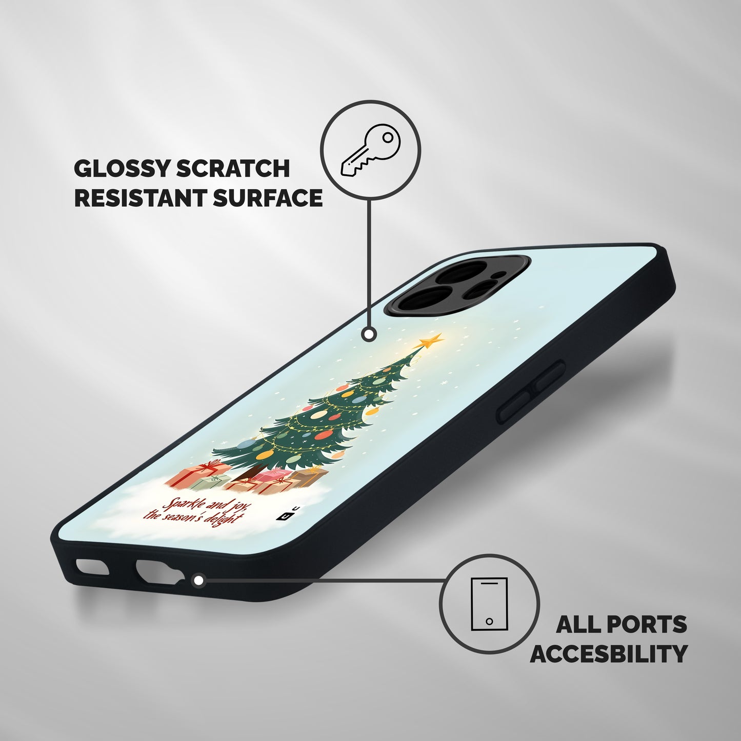 Seasons Delight Shockproof Hybrid Protection (Metal + TPU) Back Case Cover