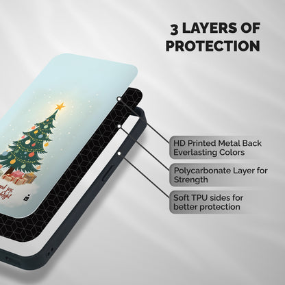 Seasons Delight Shockproof Hybrid Protection (Metal + TPU) Back Case Cover