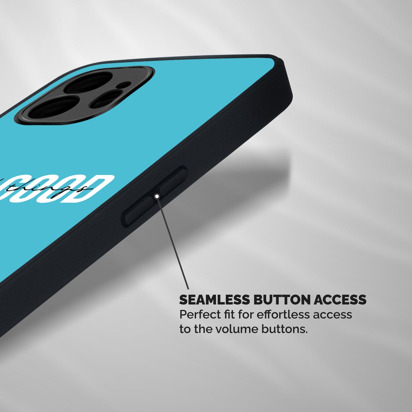 See Good in All Things Shockproof Hybrid Protection (Metal + TPU) Back Case Cover