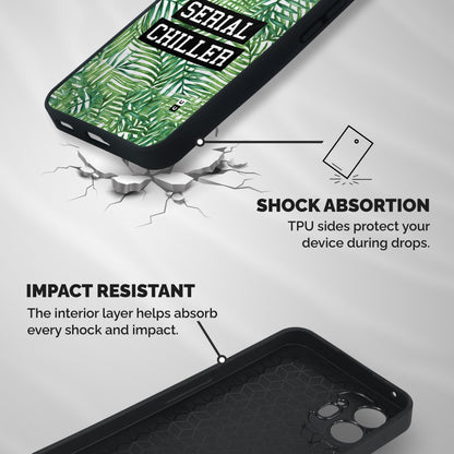 Serial Chiller Shockproof Hybrid Protection (Metal + TPU) Back Case Cover