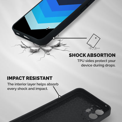 Shades Colors Shockproof Hybrid Protection (Metal + TPU) Back Case Cover