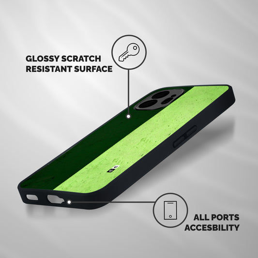 Shades Half Shockproof Hybrid Protection (Metal + TPU) Back Case Cover