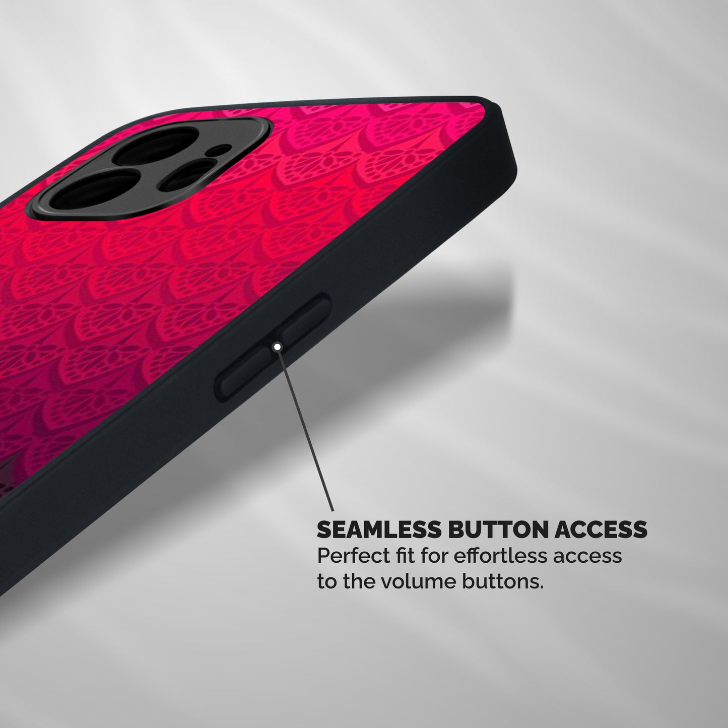 Shades Red Design Shockproof Hybrid Protection (Metal + TPU) Back Case Cover