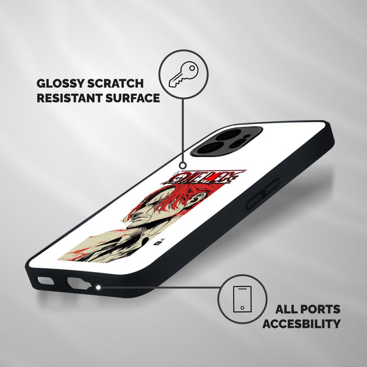Shanks Sketch Shockproof Hybrid Protection (Metal + TPU) Back Case Cover