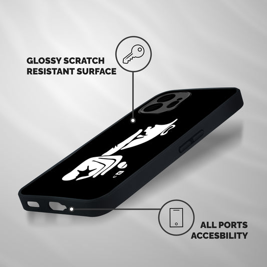 Shhh Art Shockproof Hybrid Protection (Metal + TPU) Back Case Cover