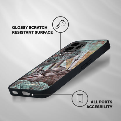 Ship Art Shockproof Hybrid Protection (Metal + TPU) Back Case Cover