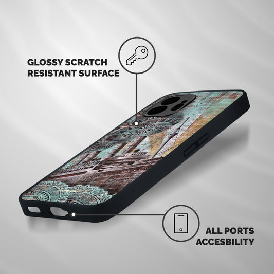 Ship Art Shockproof Hybrid Protection (Metal + TPU) Back Case Cover