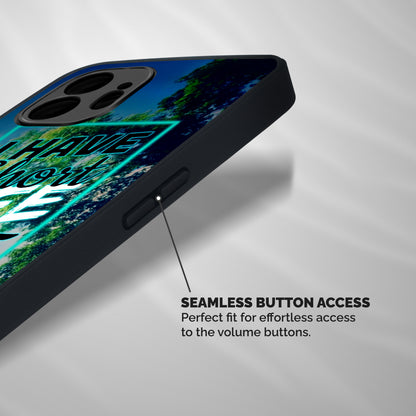 Short Life Big Dream Shockproof Hybrid Protection (Metal + TPU) Back Case Cover