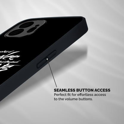 Silent Thoughts Shockproof Hybrid Protection (Metal + TPU) Back Case Cover