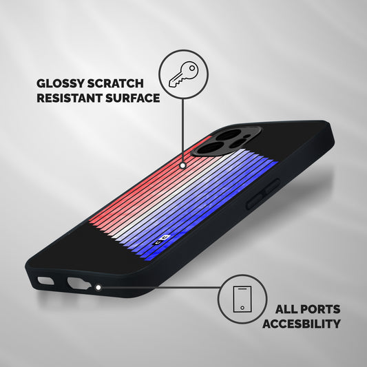 Simple Bars Shockproof Hybrid Protection (Metal + TPU) Back Case Cover