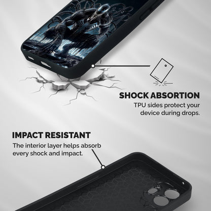 Sitting Venom Shockproof Hybrid Protection (Metal + TPU) Back Case Cover