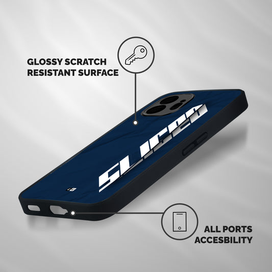 Sliced Now Shockproof Hybrid Protection (Metal + TPU) Back Case Cover