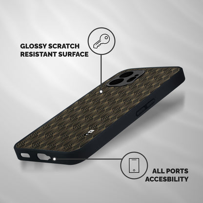 Small Hills Lines Shockproof Hybrid Protection (Metal + TPU) Back Case Cover