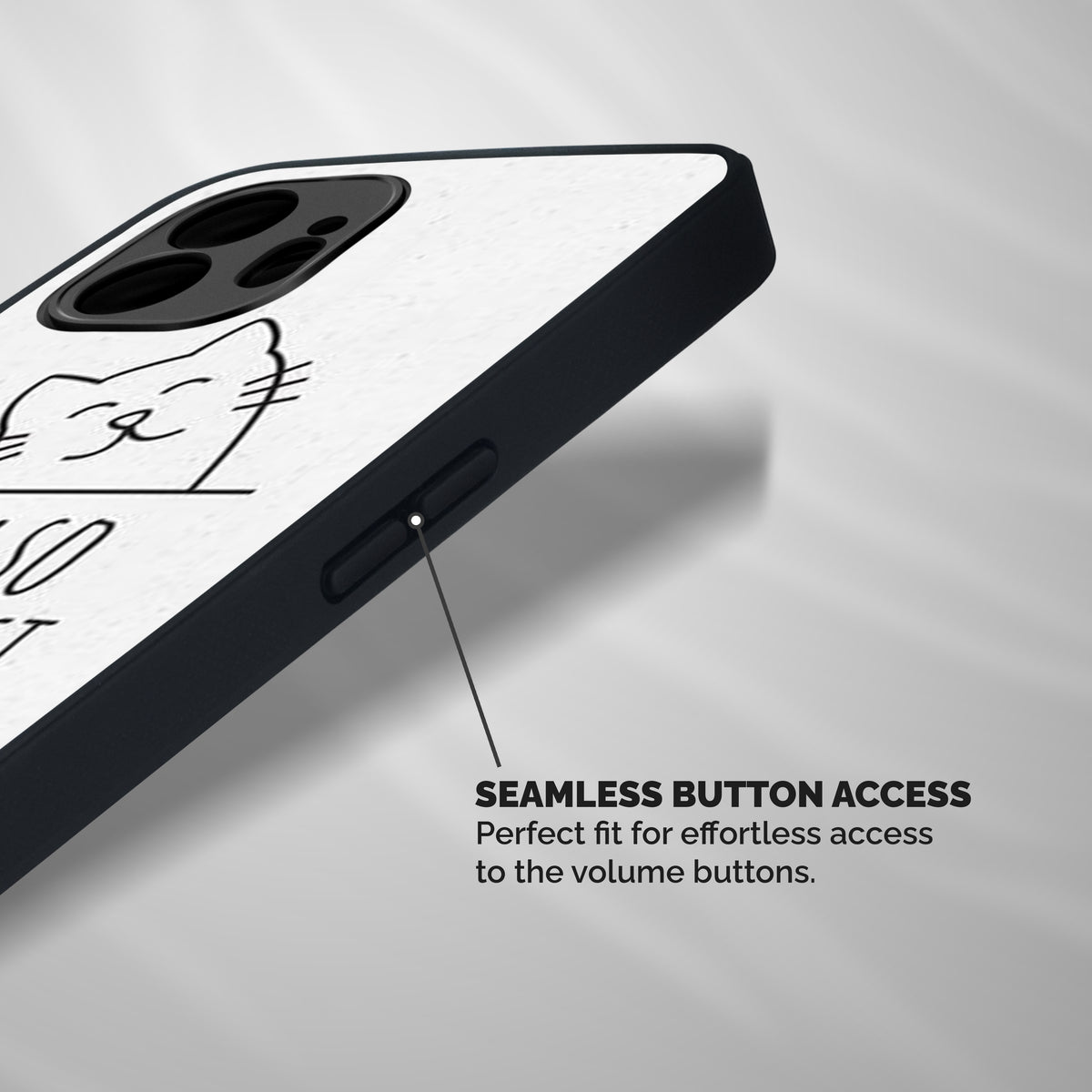 So Purrfect Shockproof Hybrid Protection (Metal + TPU) Back Case Cover
