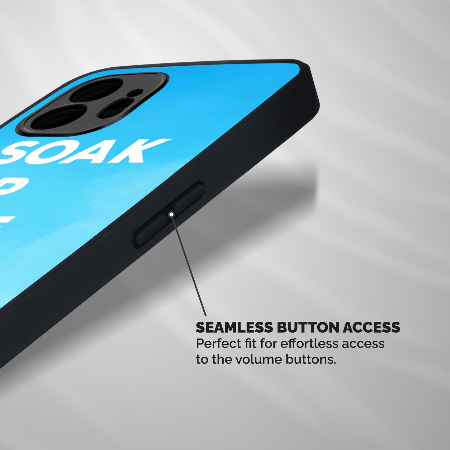 Soak Up The Sun Shockproof Hybrid Protection (Metal + TPU) Back Case Cover