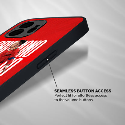 Soccer Star Roar Shockproof Hybrid Protection (Metal + TPU) Back Case Cover