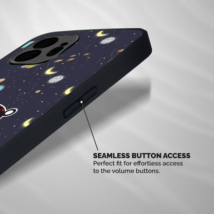 Space Bear Shockproof Hybrid Protection (Metal + TPU) Back Case Cover
