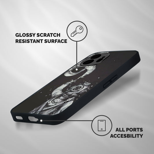 Space Meeting Shockproof Hybrid Protection (Metal + TPU) Back Case Cover