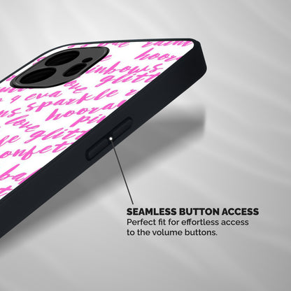 Sparkle Love Shockproof Hybrid Protection (Metal + TPU) Back Case Cover