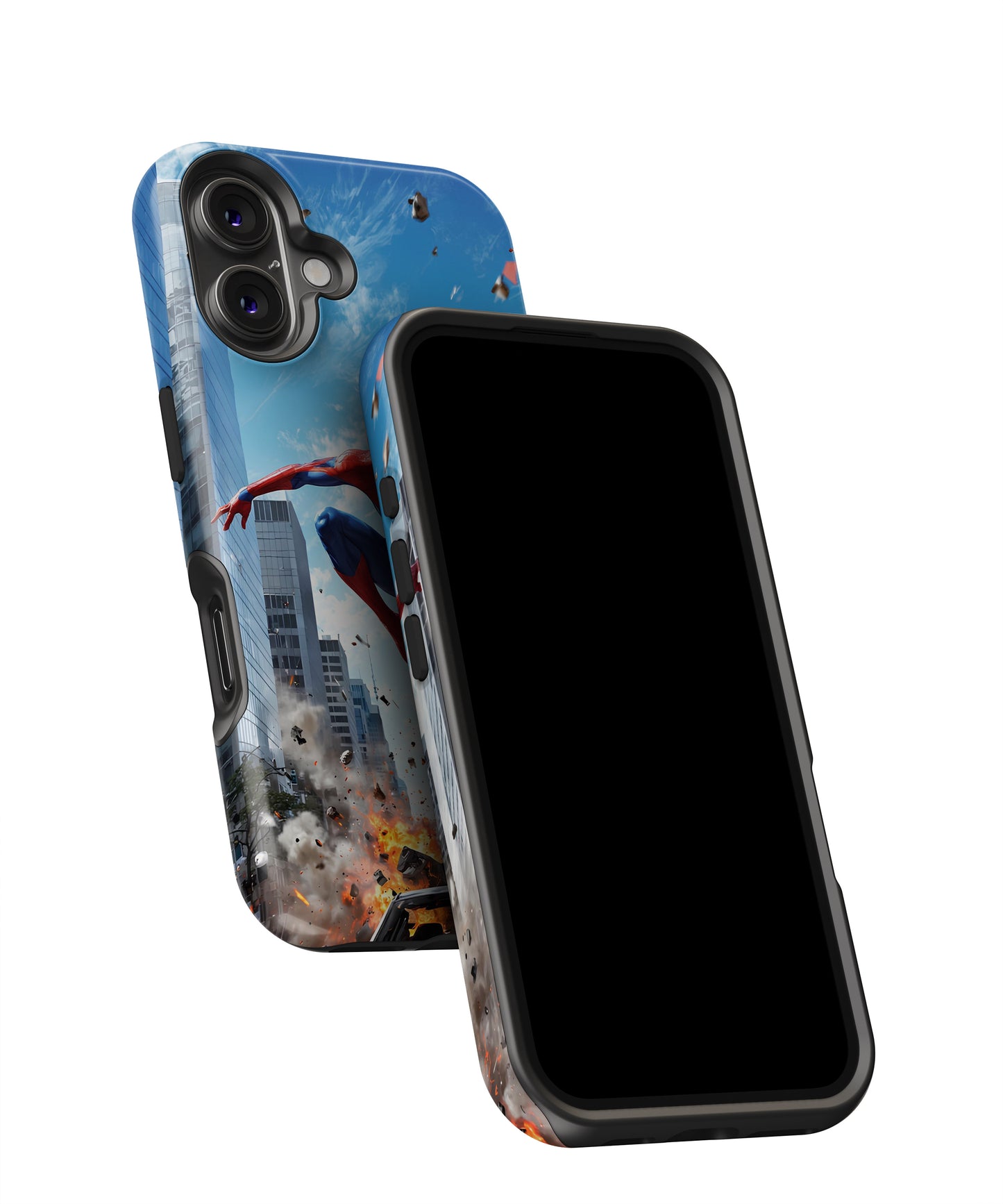 Spider Man City Blast MagSafe Bumper Case