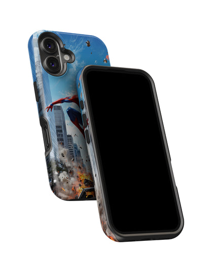 Spider Man City Blast MagSafe Bumper Case