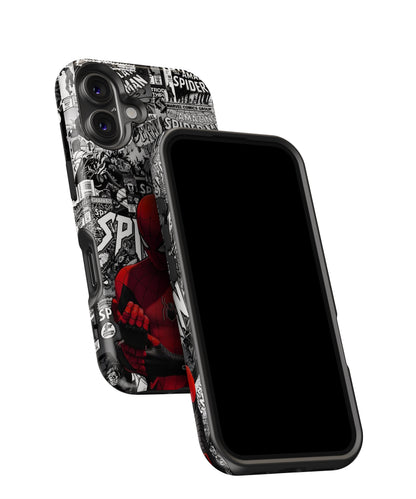 Spider Man Monochrome Marvel MagSafe Bumper Case