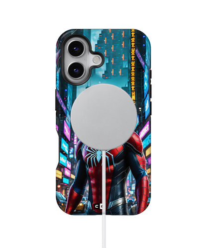 Spider Man Neon Sentinel MagSafe Bumper Case