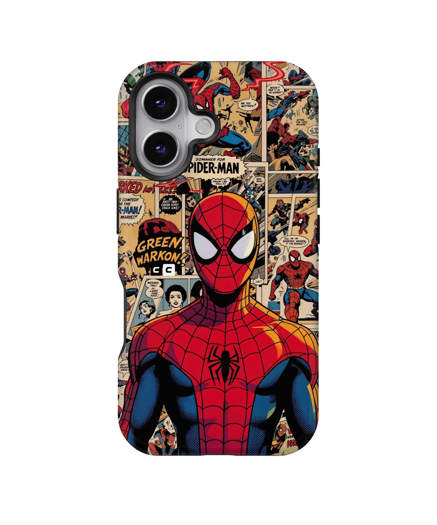 Spider Man Retro Comics MagSafe Bumper Case