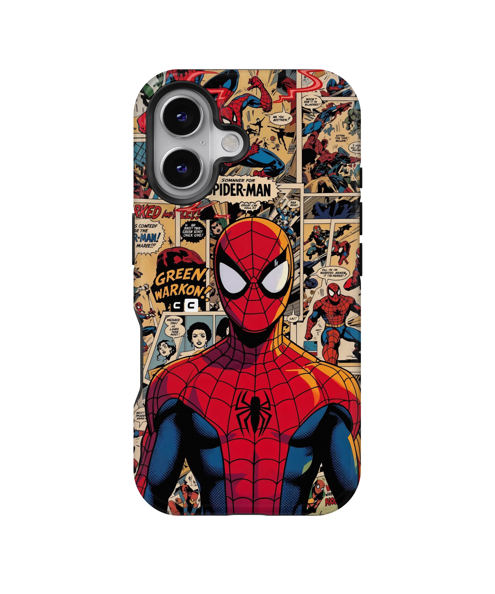 Spider Man Retro Comics MagSafe Bumper Case