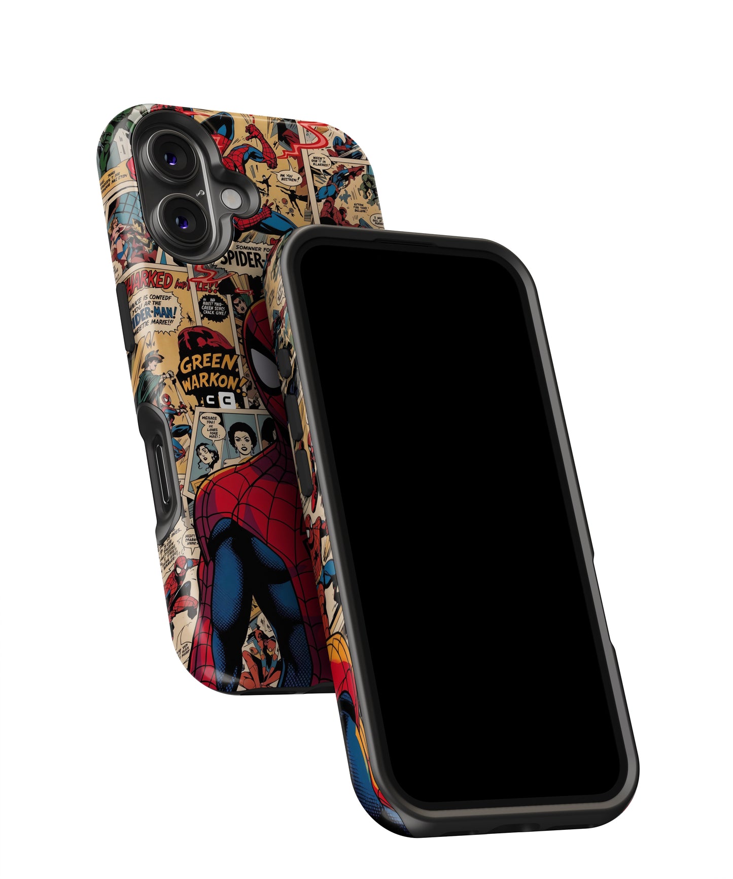Spider Man Retro Comics MagSafe Bumper Case