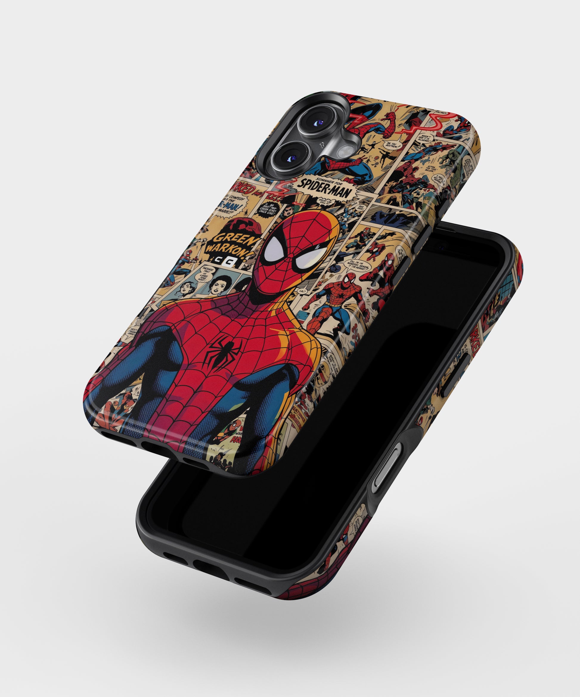 Spider Man Retro Comics MagSafe Bumper Case