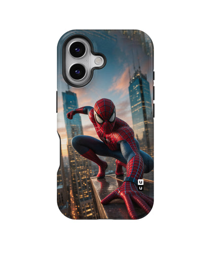 Spider Man Skyline Stance MagSafe Bumper Case