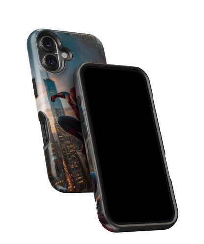 Spider Man Skyline Stance MagSafe Bumper Case