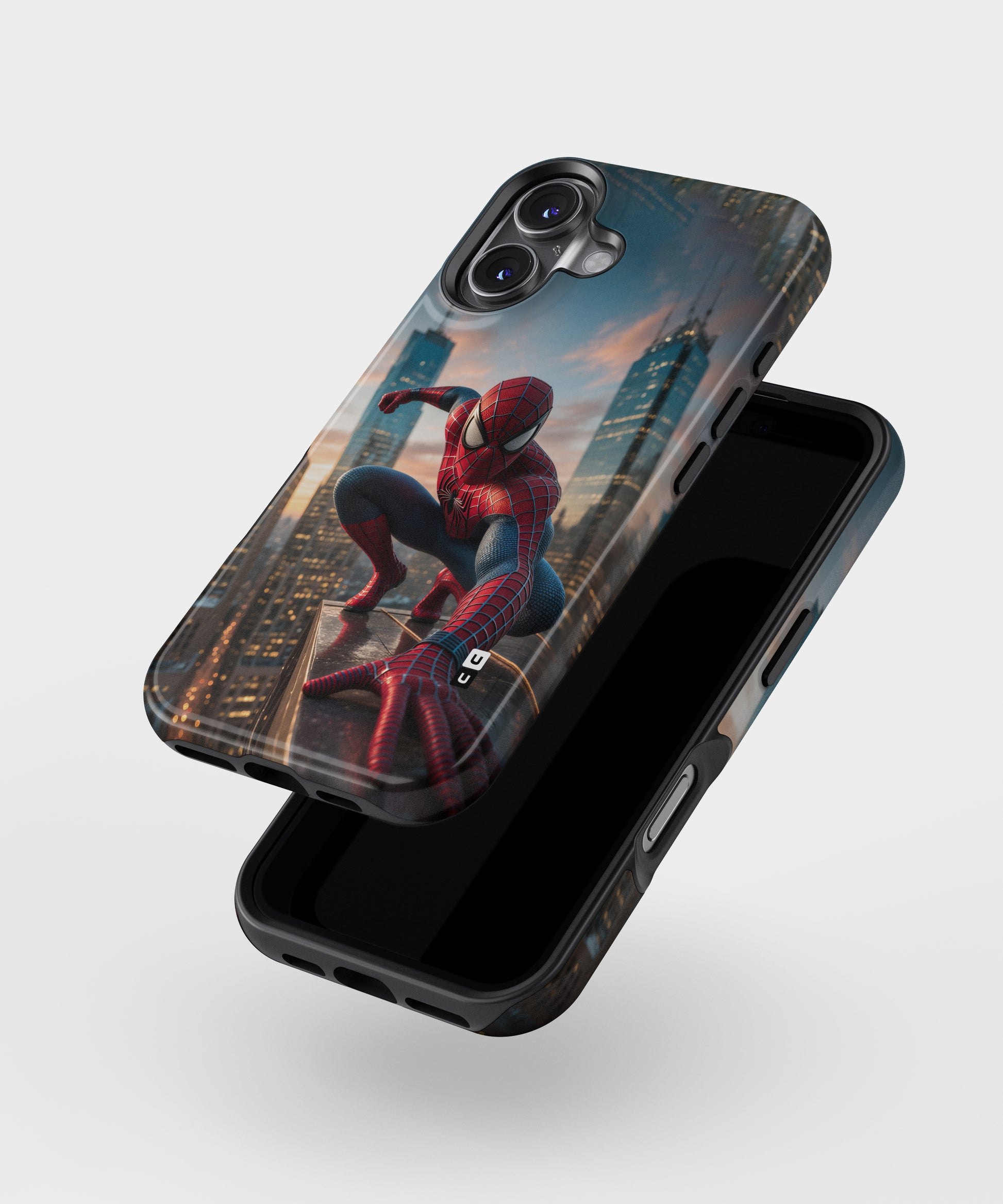 Spider Man Skyline Stance MagSafe Bumper Case