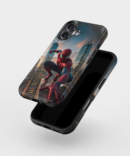 Spider Man Skyline Stance MagSafe Bumper Case