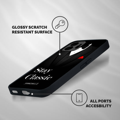 Stay Classic Shockproof Hybrid Protection (Metal + TPU) Back Case Cover